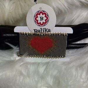 Handmade Red Heart Bracelet